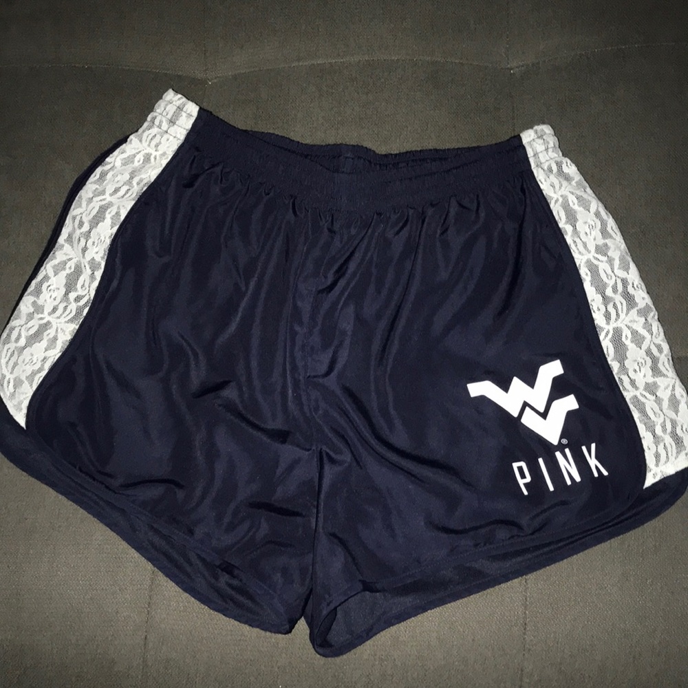 WVU PINK shorts